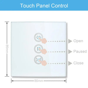 Tuya Smart Life WiFi Curtains Blinds Switch Roller Shutter Electric Motor Google Home Alexa Voice Control Connected House Engine - Stereotech