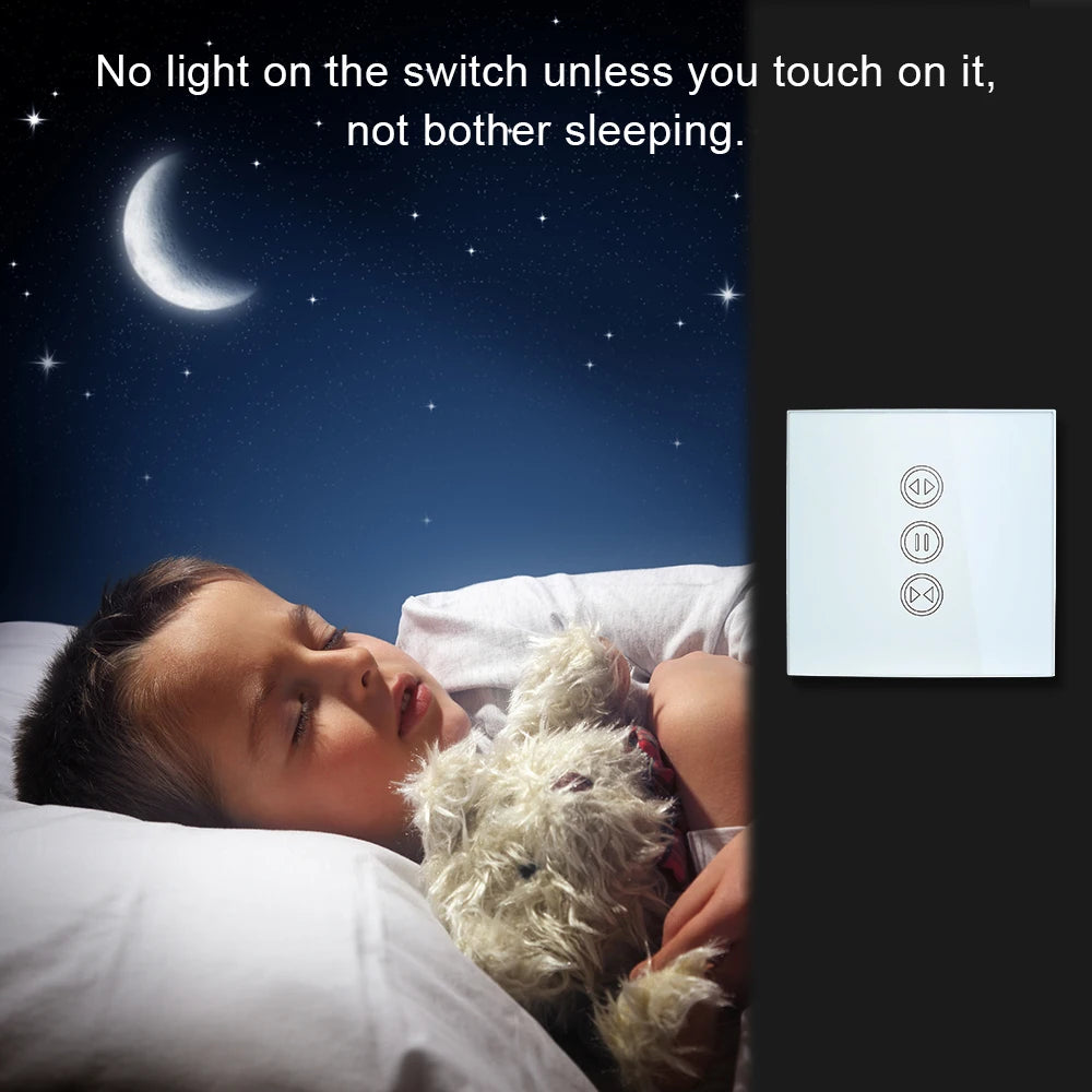 Tuya Smart Life WiFi Curtains Blinds Switch Roller Shutter Electric Motor Google Home Alexa Voice Control Connected House Engine - Stereotech