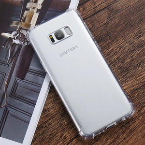shockproof case on for samsung galaxy s20 ultra s10e s10 lite s9 s8 plus bumper mobile phone accessories silicone fitted cases