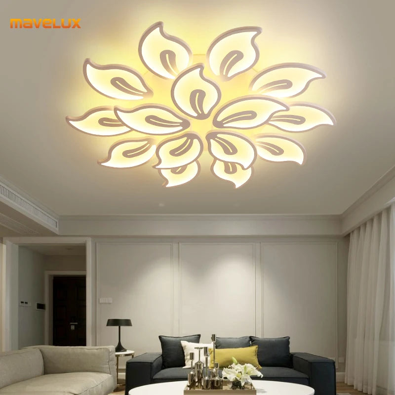 Acrylic LED Ceiling Chandelier For Bedroom Kitchen Kid&#39;s Room Dining Room Gallery Coffee Bar Foyer Indoor Home Decorative Lamps