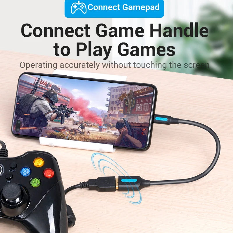 Vention USB C to USB Adapter OTG Cable Type C to USB 3.0 2.0 Female Cable Adapter for MacBook Pro Xiaomi Mi 9 Type-C Adapter