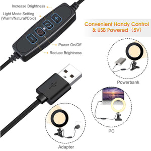 LED Ring Light for Computer - Stereotech