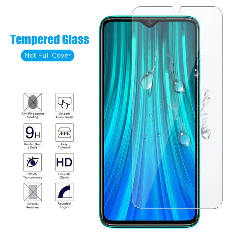 9D Tempered Glass For Xiaomi Redmi Note 11 9 8 Pro 9A 9T 9S 10S Screen