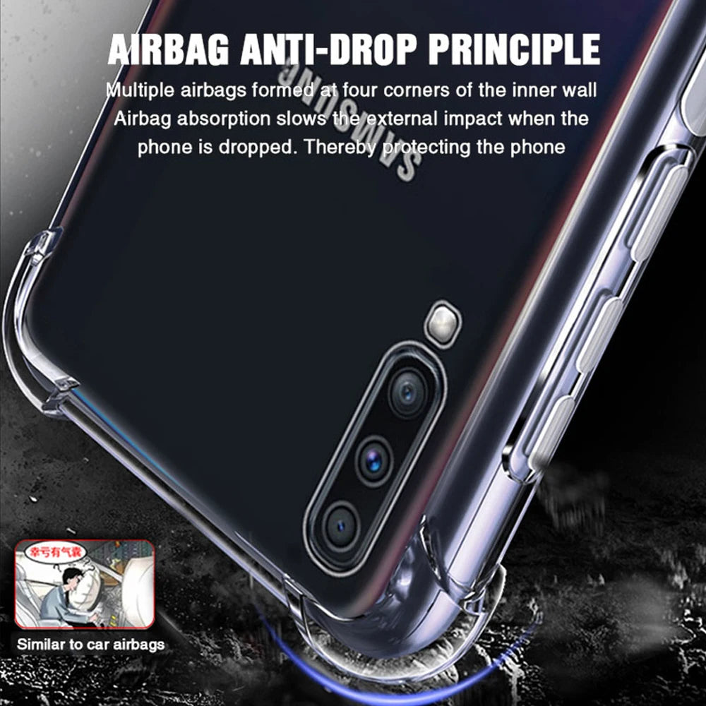 shockproof case on for samsung galaxy s20 ultra s10e s10 lite s9 s8 plus bumper mobile phone accessories silicone fitted cases