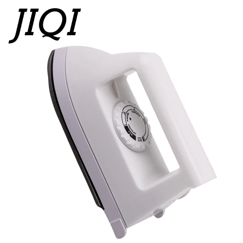 JIQI Mini Portable Electric Irons Craft Hot Fix Rhinestone Iron Clothes Garment Flatiron Travel Dry Ironing Machine Baseplate EU - Stereotech