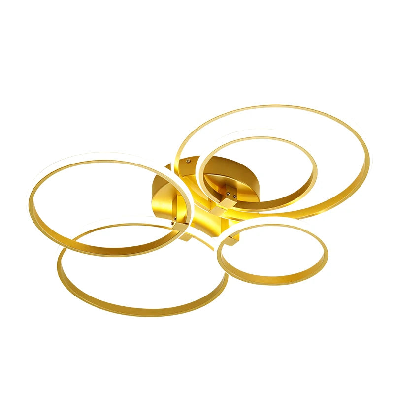 NEO Gleam New Modern led chandelier For Living Room Bedroom Study Room Gold Color Indoor Ceiling Chandeliers Fixture AC90-260V