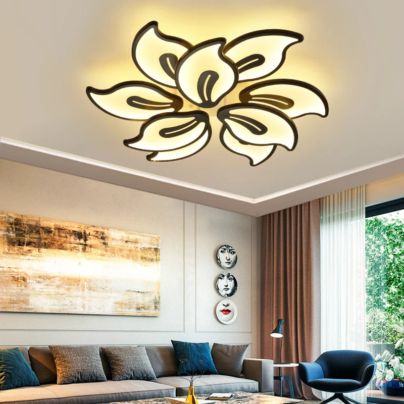 Acrylic LED Ceiling Chandelier For Bedroom Kitchen Kid&#39;s Room Dining Room Gallery Coffee Bar Foyer Indoor Home Decorative Lamps