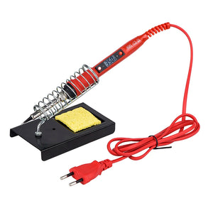 JCD Soldering Iron Kit Adjustable Temperature 220V 80W LCD Digital Display Welding Repair Tools With Solder Tin Iron Tips 908S