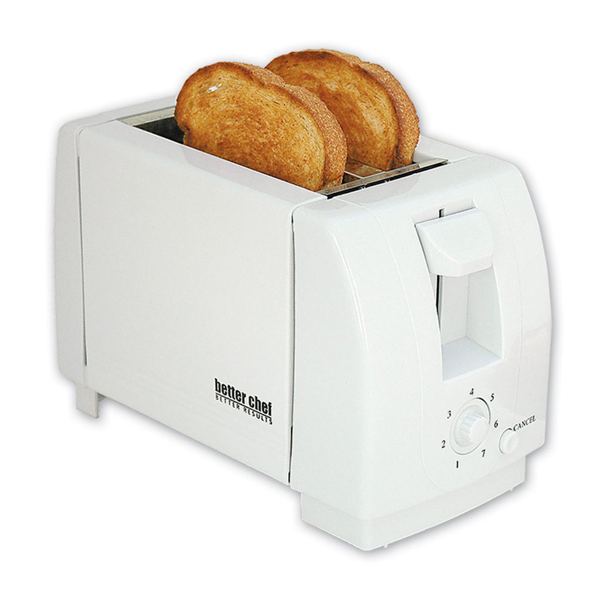 Better Chef Two Slice Toaster in White - Stereotech