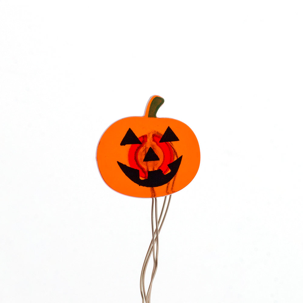9.8FT Hollween Smiley Pumpkin String Lights 30 LEDs