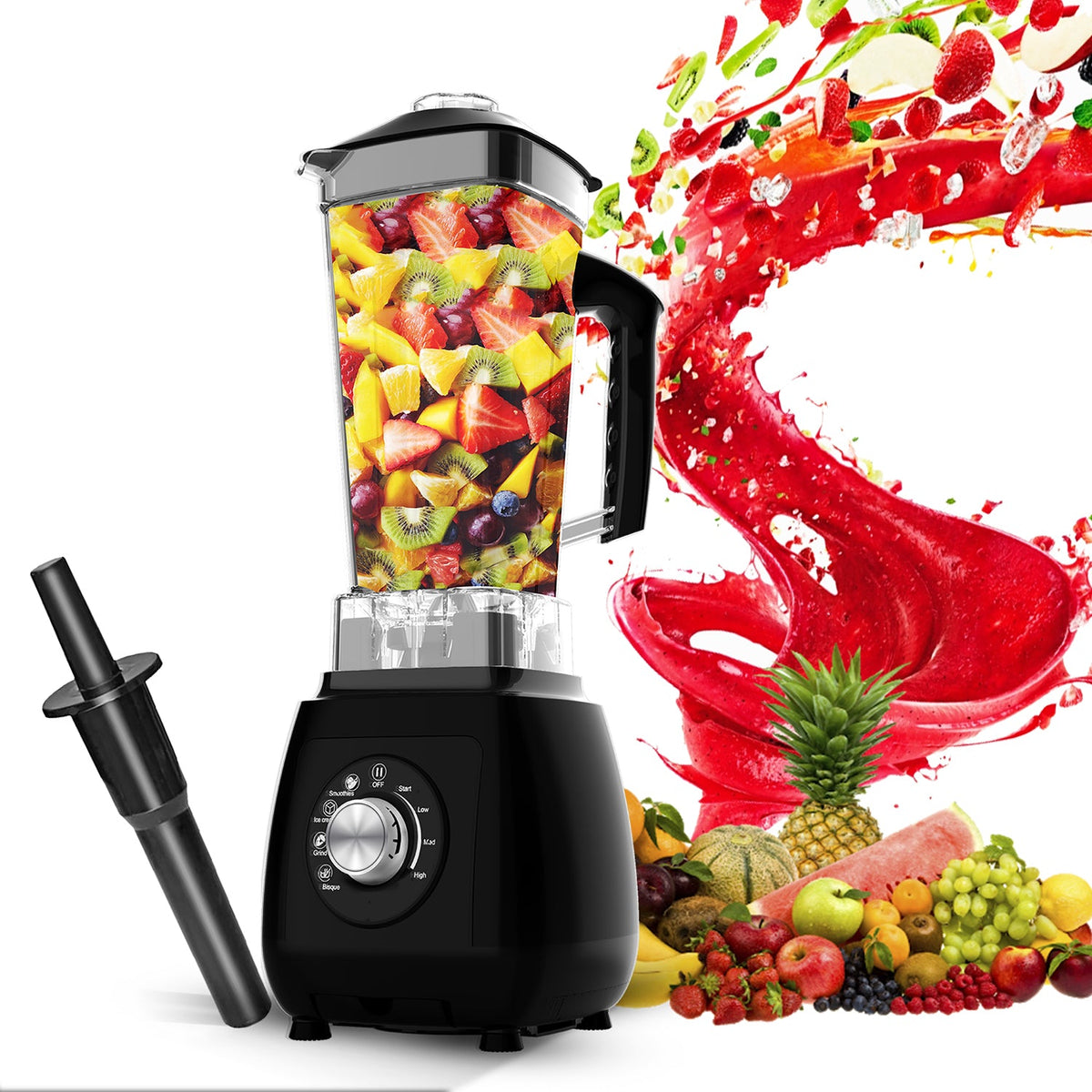 2000W 5Core Juicer Blender Machines - Stereotech