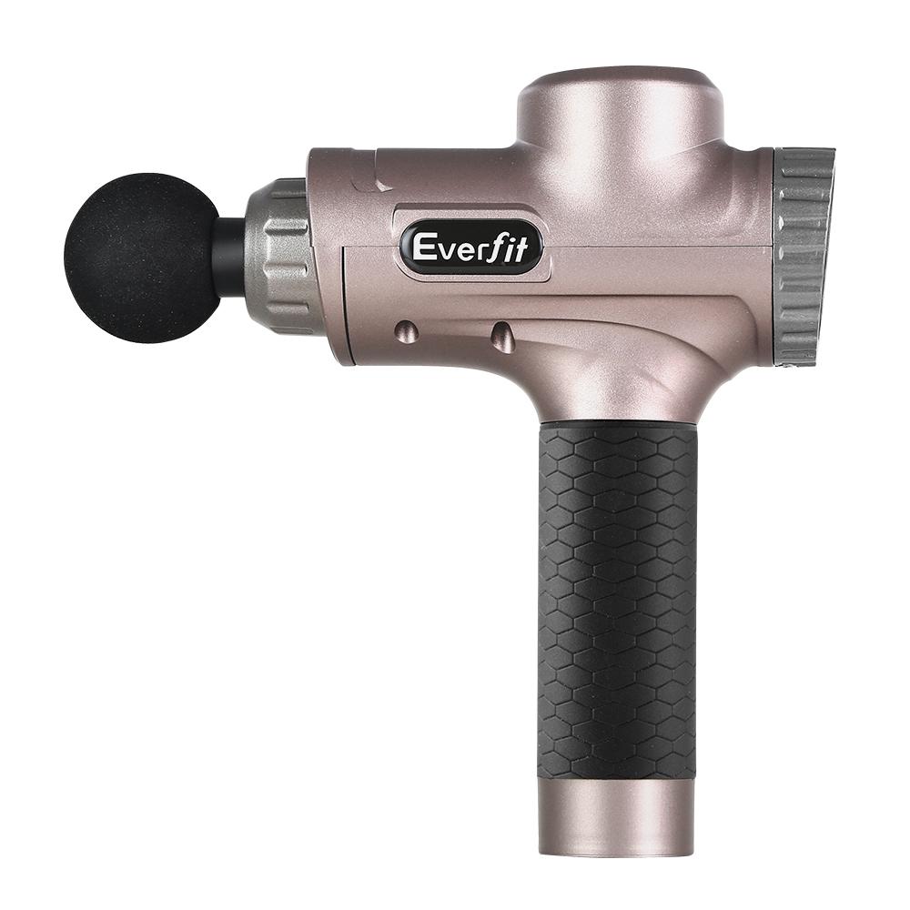 Everfit Massage Gun 6 Heads LCD Electric Massager Vibration Relief