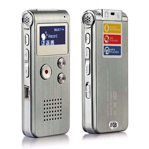 Mini Audio Recorder Dictaphone - Stereotech