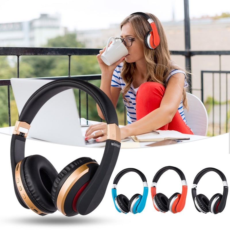 Wireless Foldable Stereo Gaming  Headphones - Stereotech