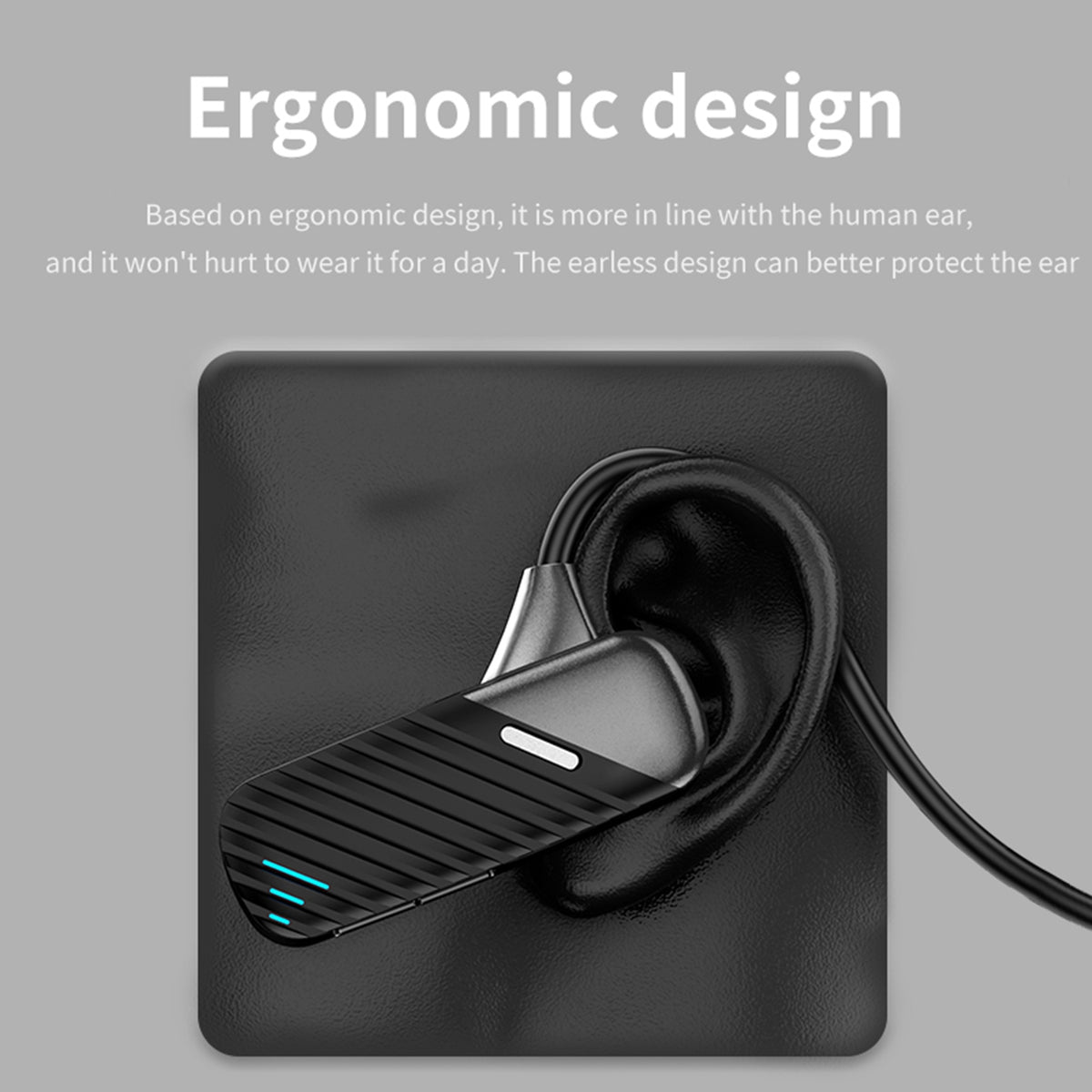 Bone Conduction Wireless Headset - Stereotech