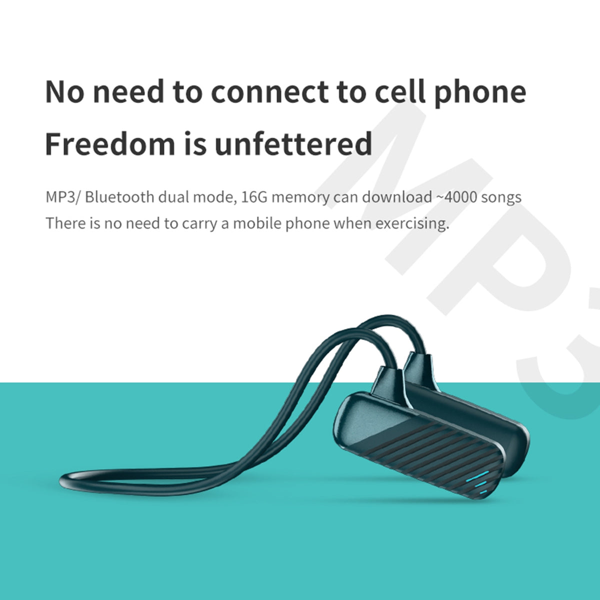 Bone Conduction Wireless Headset - Stereotech