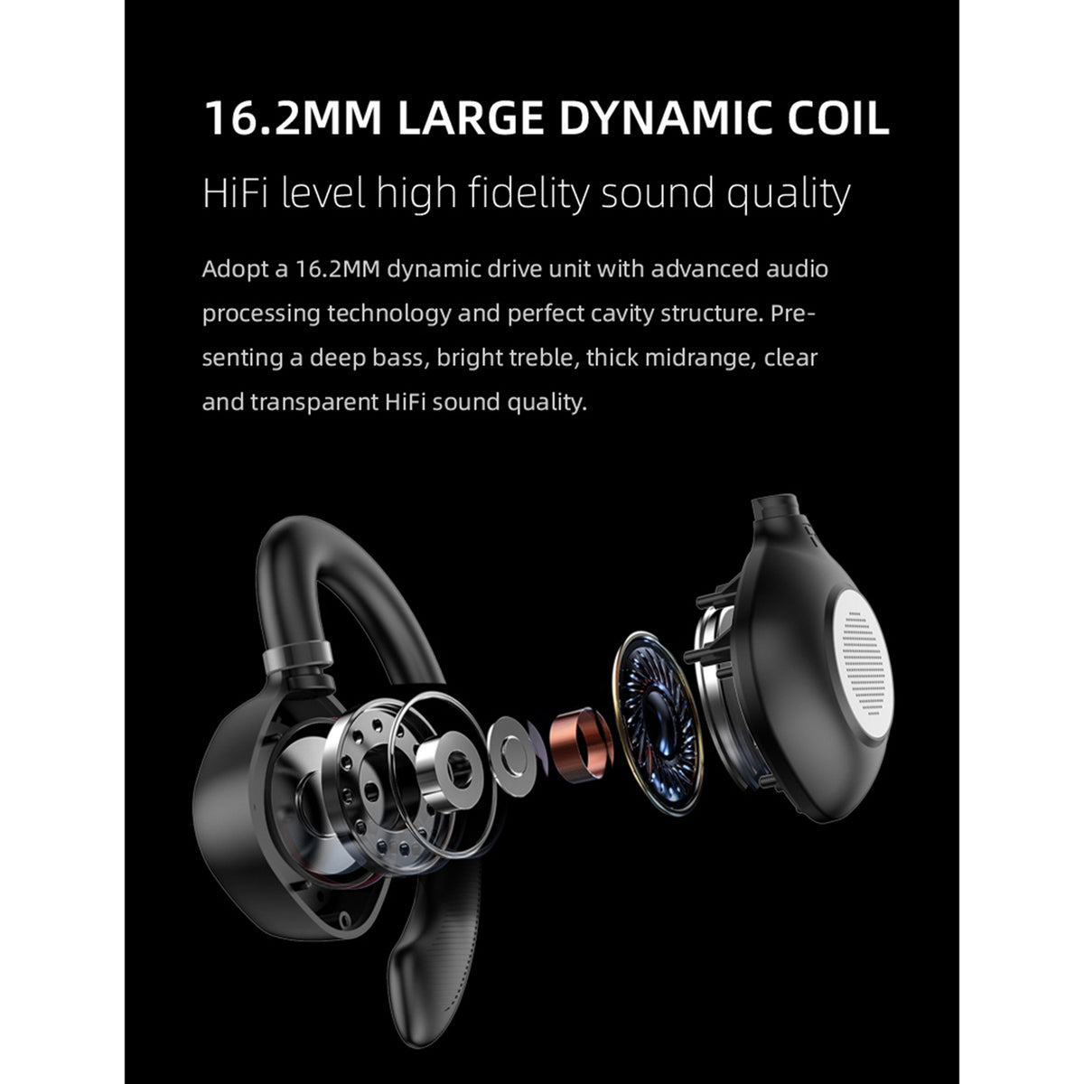 Wireless Bluetooth 5.3 Earphones - Stereotech