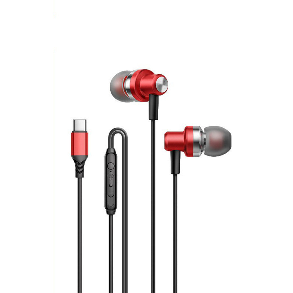 Type-C Wire-controlled Headset - Stereotech