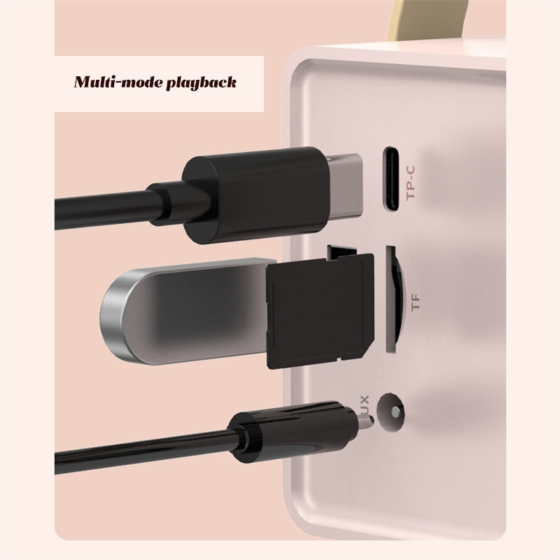 Mini Retro Bluetooth-compatible Speaker - Stereotech