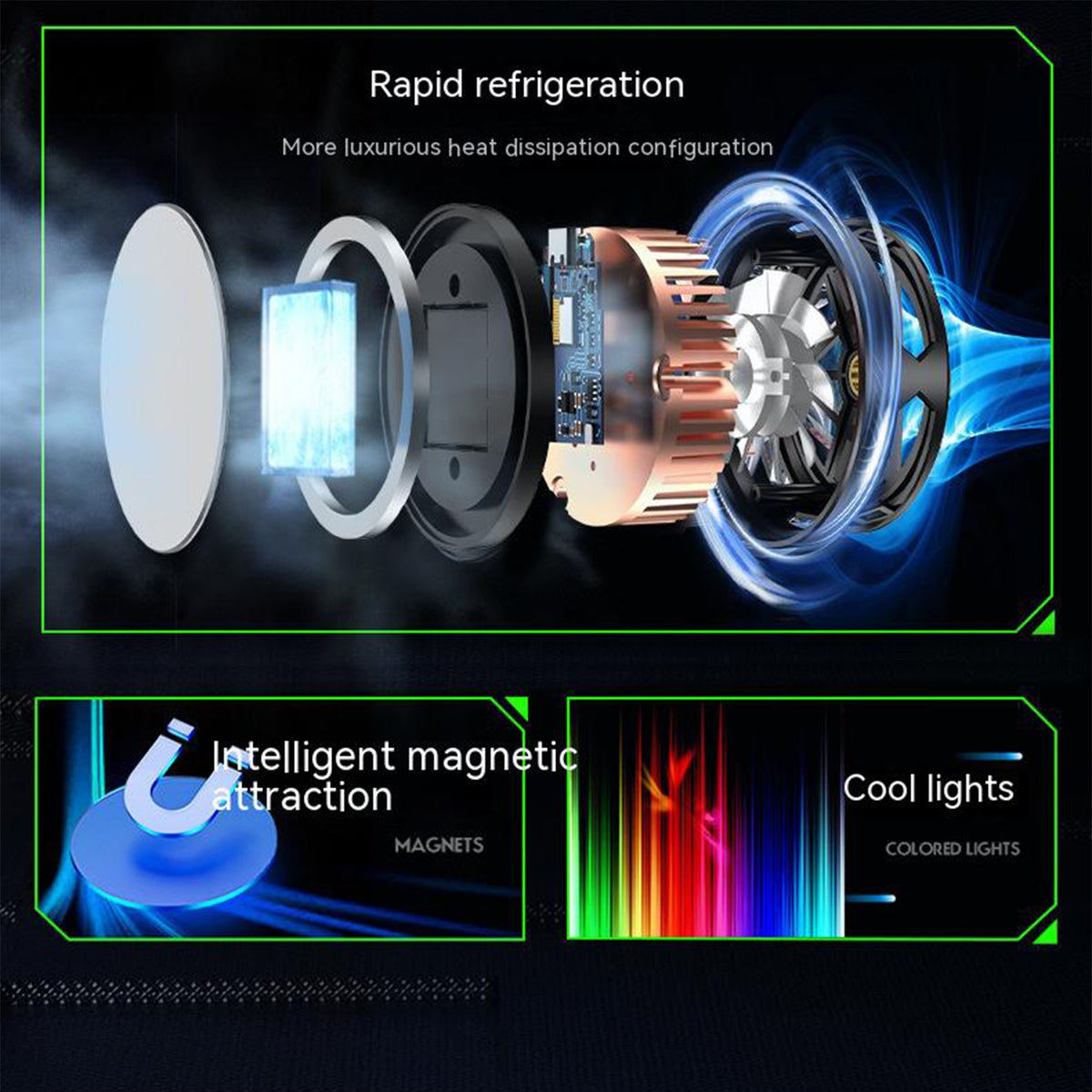 Semiconductor Magnetic Cooling Fan - Stereotech
