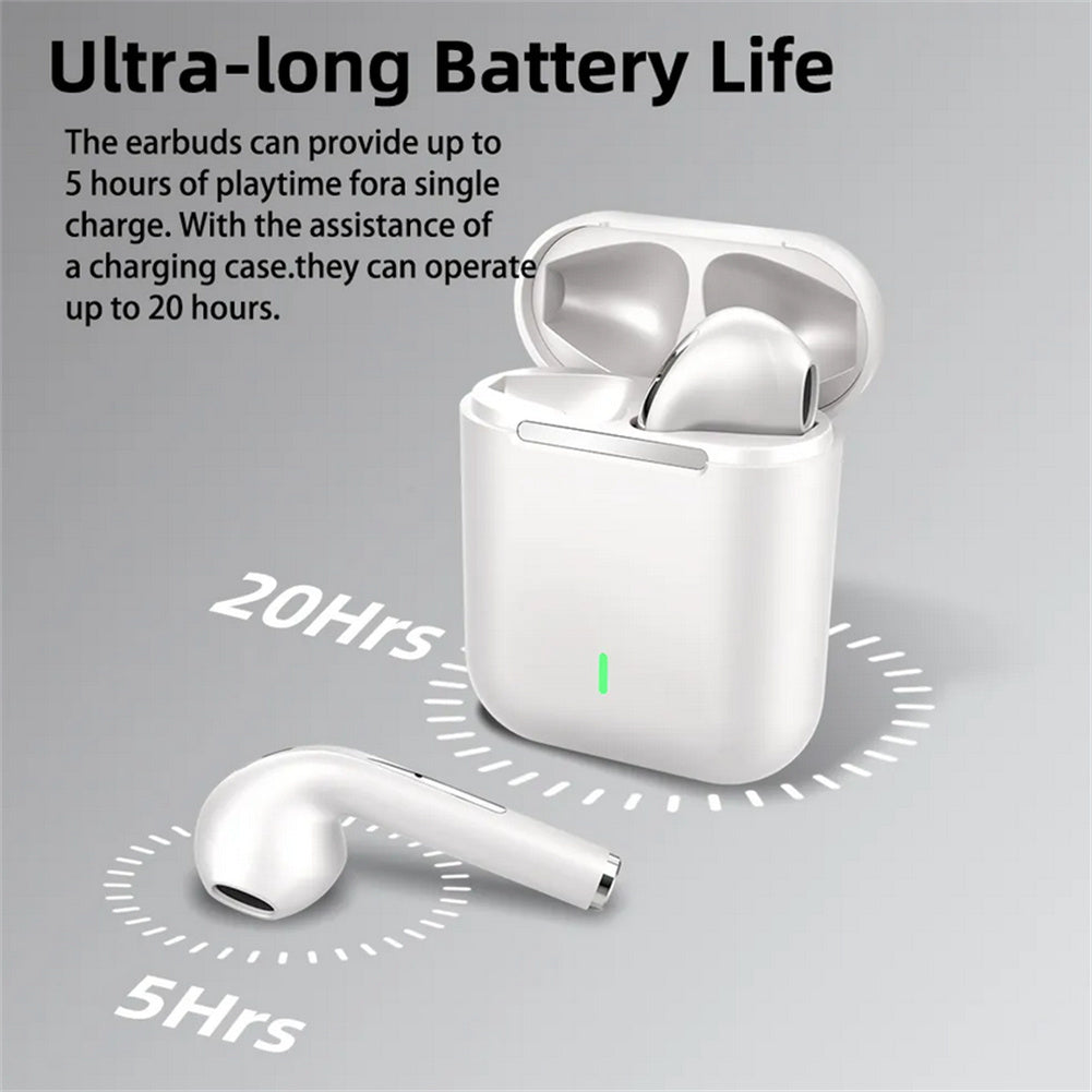 J18 Wireless Earbuds With Charging Case - Stereotech