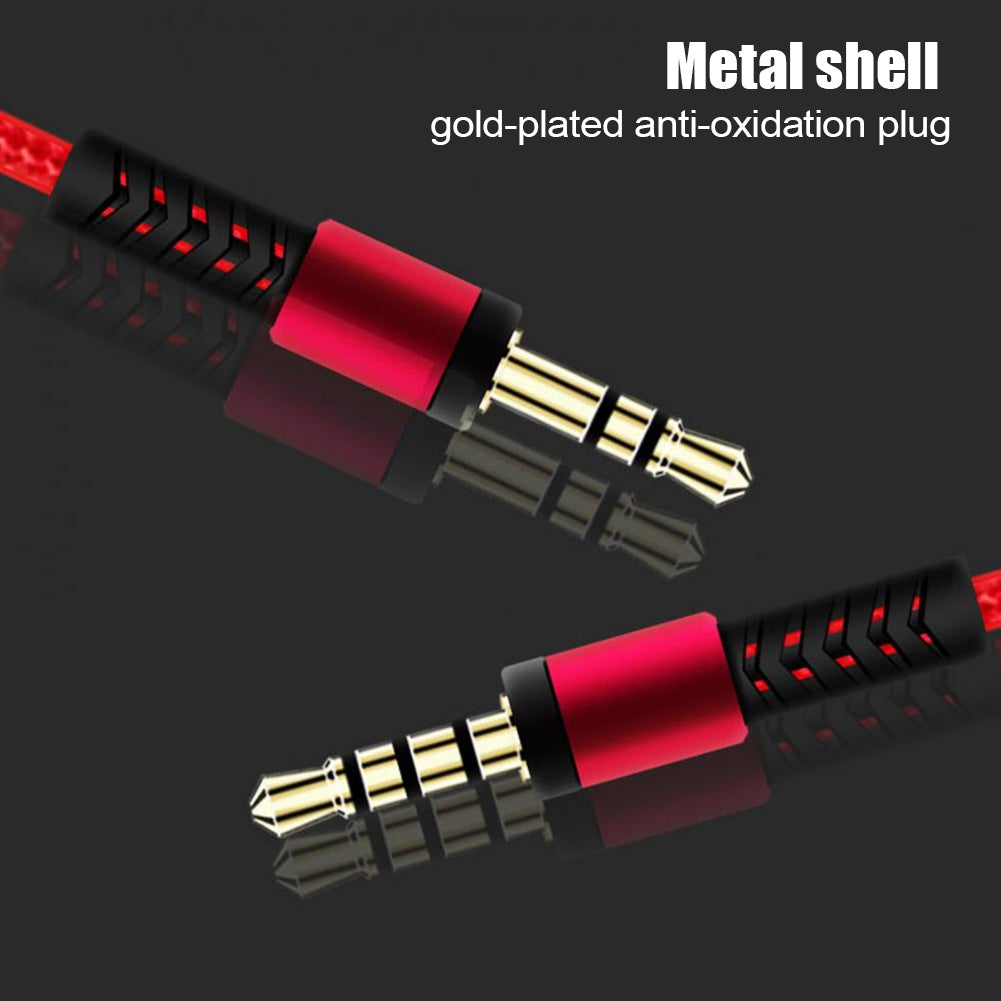 Audio Cable 3.5mm To Jack 3.5mm Speaker Line - Stereotech