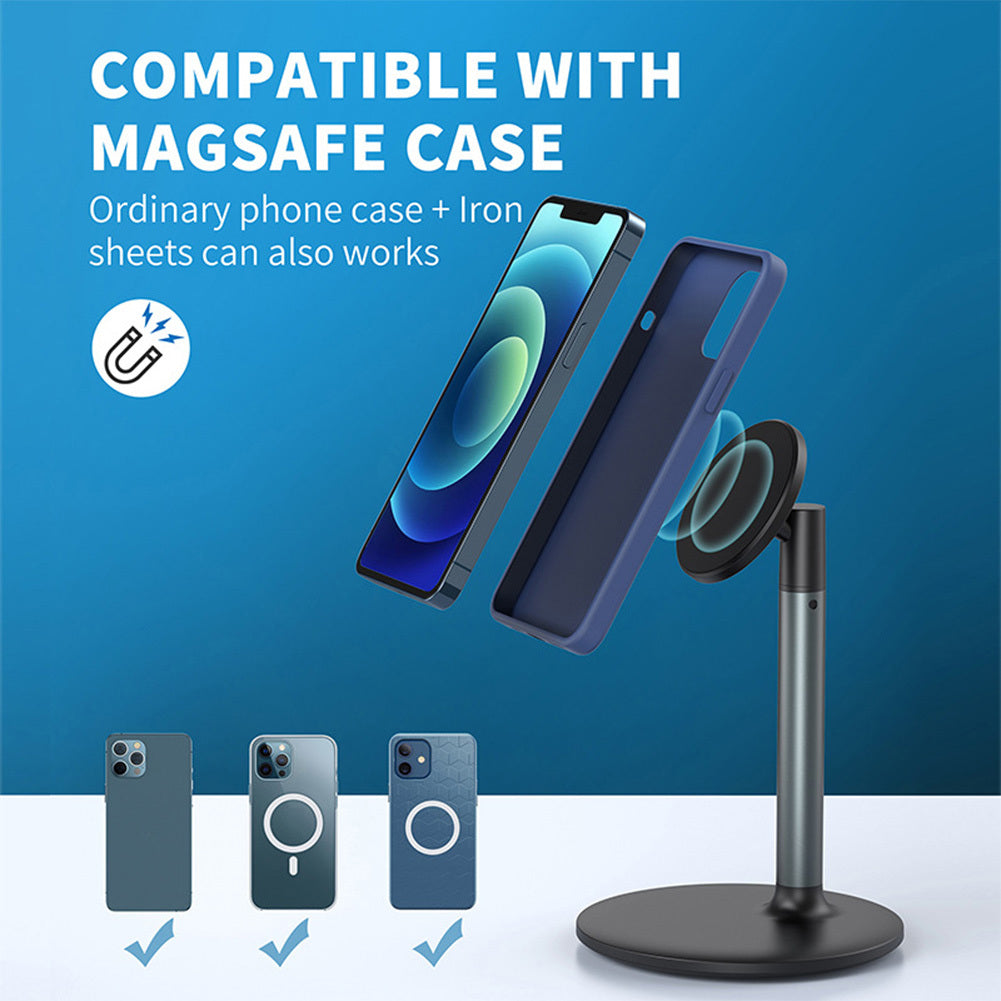 Magnetic Aluminum Alloy Phone Stand Holder - Stereotech