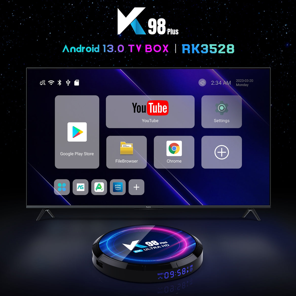 K98 Plus Home Smart Media Player - Stereotech