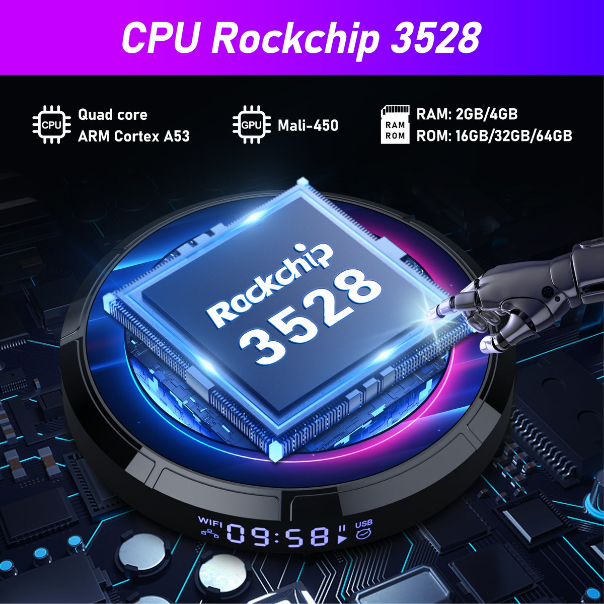 K98 Plus Home Smart Media Player - Stereotech