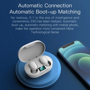 E6S Wireless Sports Earbuds With Charging Case - Stereotech