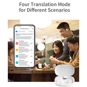 B66 Real-Time Language Translator Earbuds - Stereotech