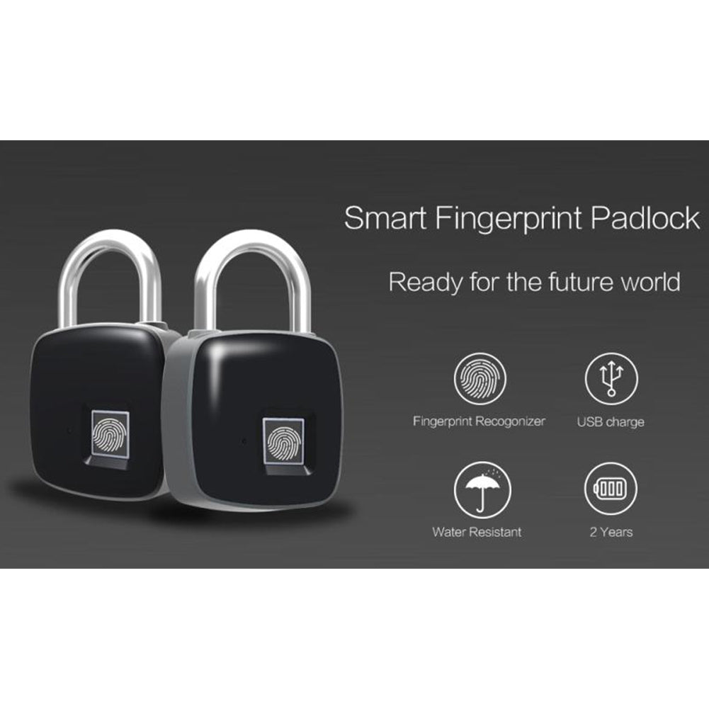 Smart Fingerprint Padlock - Stereotech