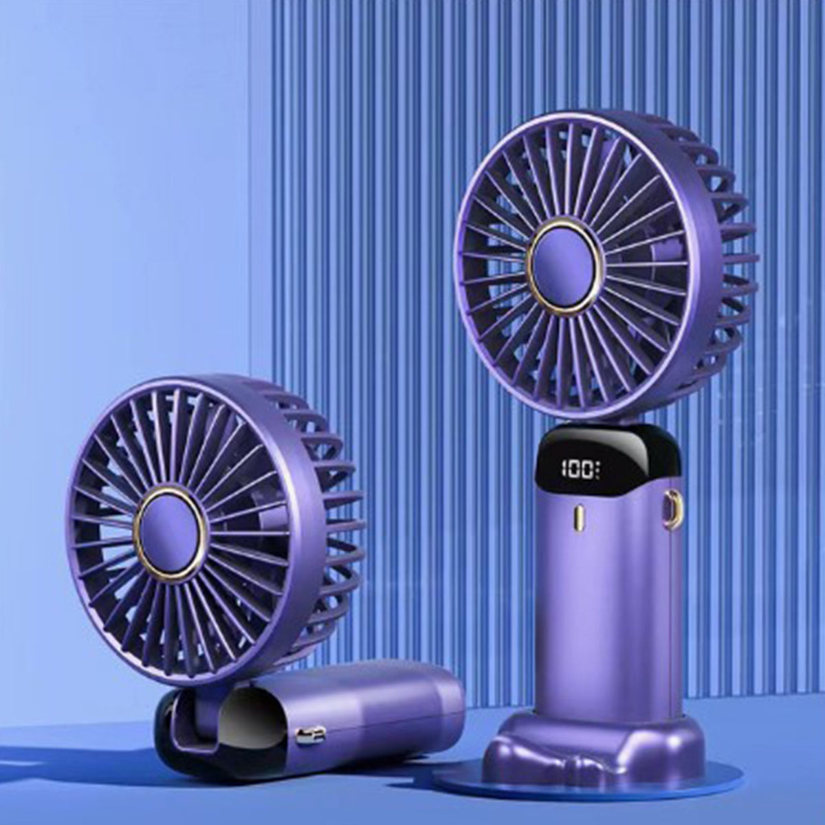 Multifunctional Handheld Desk Fan - Stereotech