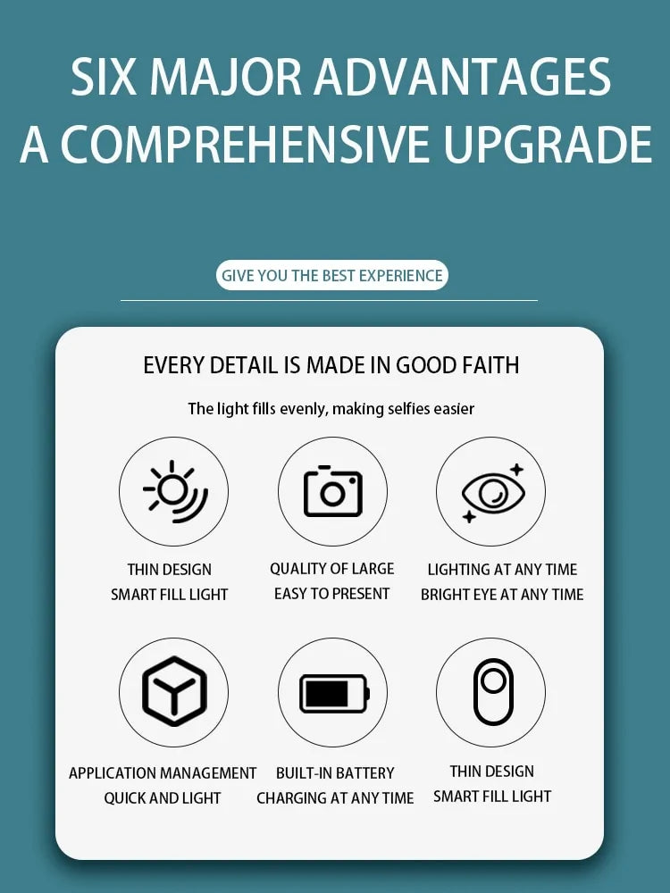 iPhone 12 Selfie Ring Light Phone Case - Stereotech