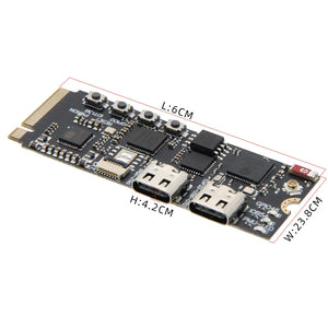 LILYGO® T-FPGA ESP32-S3 Development Board M.2 Slot FPGA GW1NSR-LV4CQN48PC6/I5 low-power Microcontrollers WiFi Bluetooth5 Module