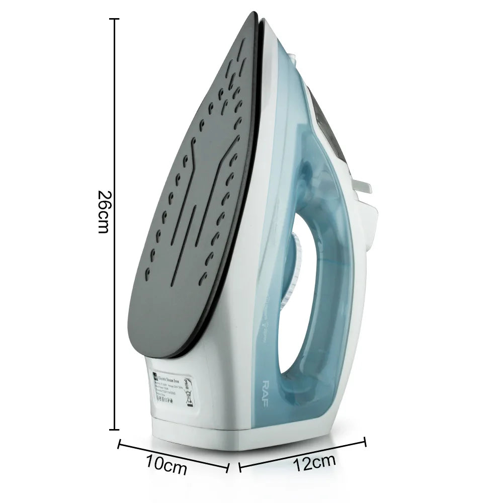 Electric Iron Portable Mini Garment Steamer Steam Iron For Clothing Iron Adjustable Ceramic Soleplate Iron For Ironing - Stereotech
