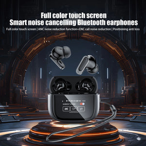Xiaomi New V11 Wireless Bluetooth Earphones Headphones Outdoor Sport Headset Noise Reduction With Display Touch Control Earbuds
