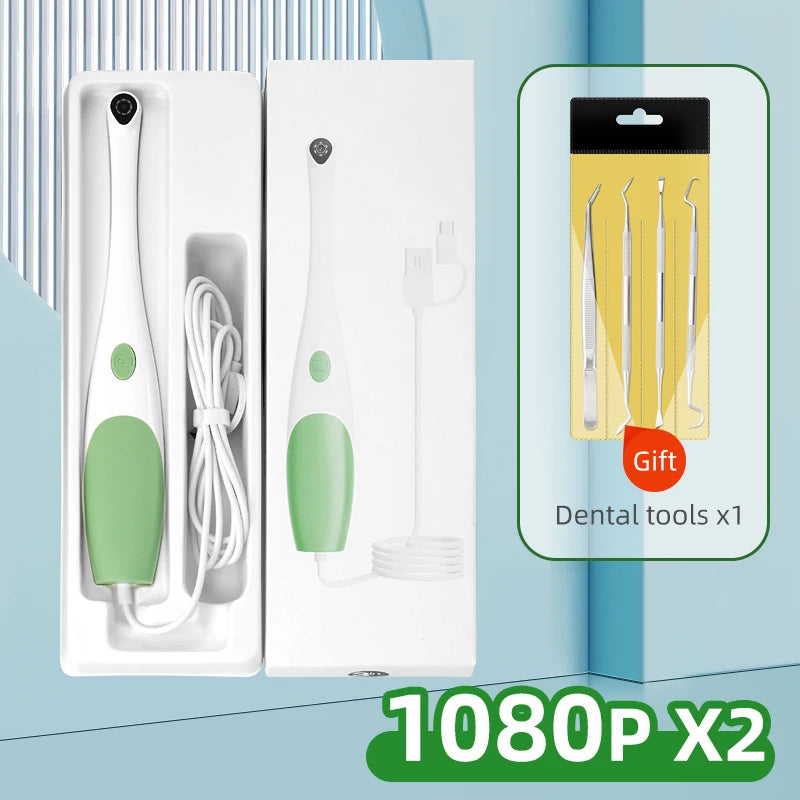 HD Android Apple Visual Mirror Examination 2-In-1 Camera Waterproof Skin Healthy Detecting Cameras For Dentist Observatispection