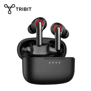 Tribit FlyBuds C1 True Wireless Earbuds Bluetooth Earphones Bluetooth 5.2, 4 Mics 50H Playtime Clear Calls Volume Control