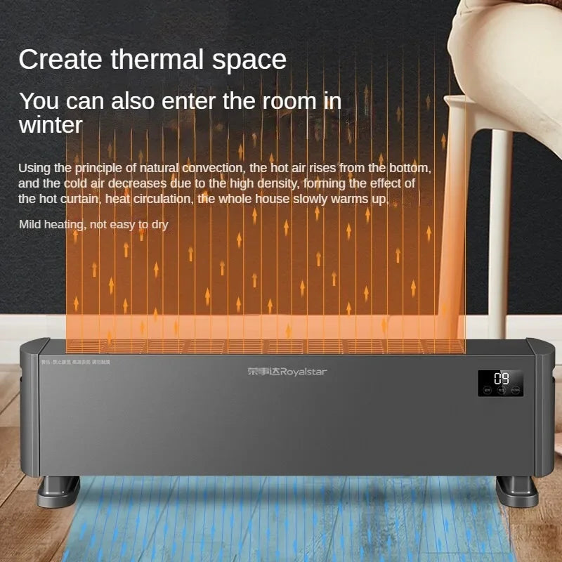 Intelligent Electric Heater NDT-2230XY Suitable for Whole House with Remote Control and Convection Circulation Space Heater