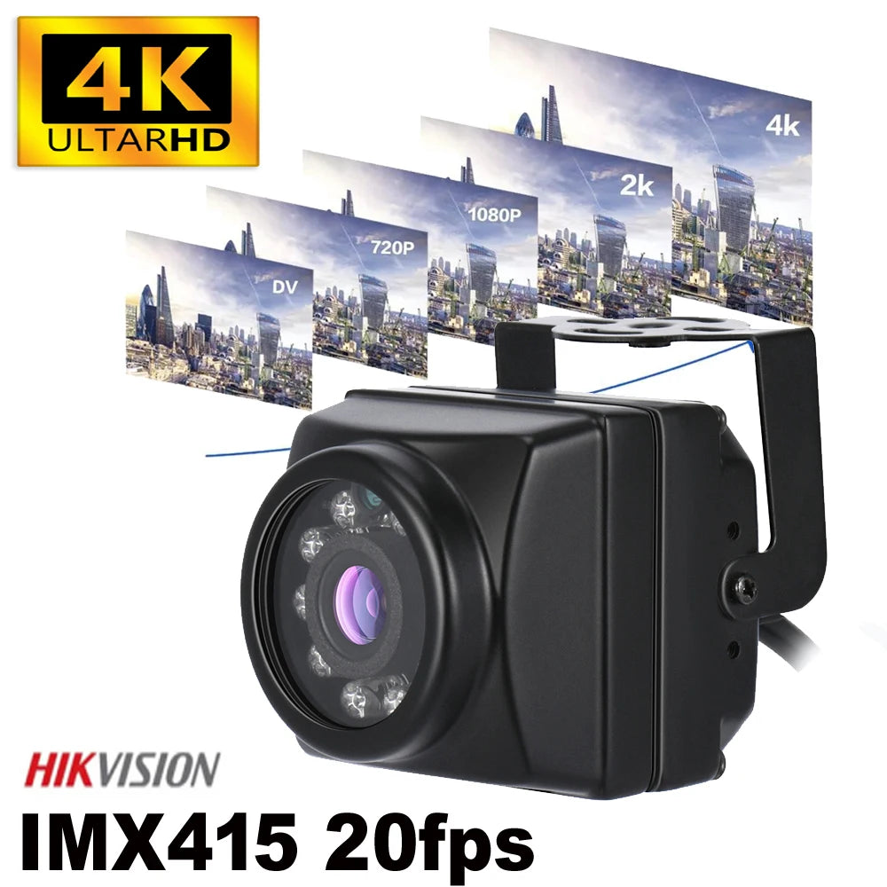 POE 30fps 4K rtmp encoder 4k Bird Box Camera Birdcage 8MP Night Vision Outdoor Mini IP Audio P2P Pet Nest Watching for YouTube