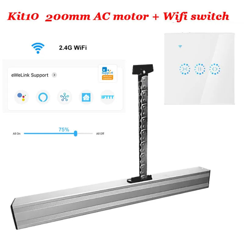 Smart Chain Window Opener With eWelink App Wifi Controller Smart things Compatible Skylight  Roof Driver Smart Home Motor