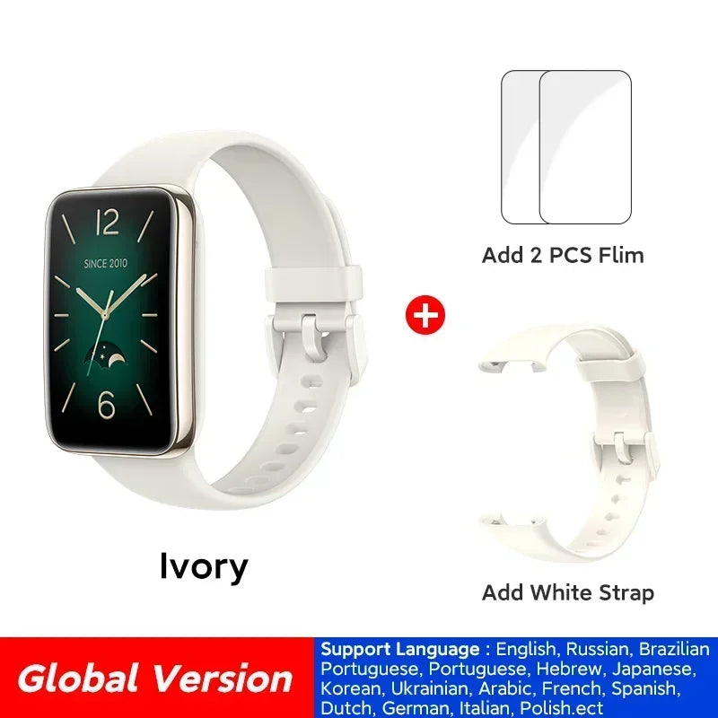 Global Version Xiaomi Band 7 Pro 1.64&#39;&#39; AMOLED 2.5D Curved Display Built in GPS Blood Oxygen Always On Watch Face Smart Band