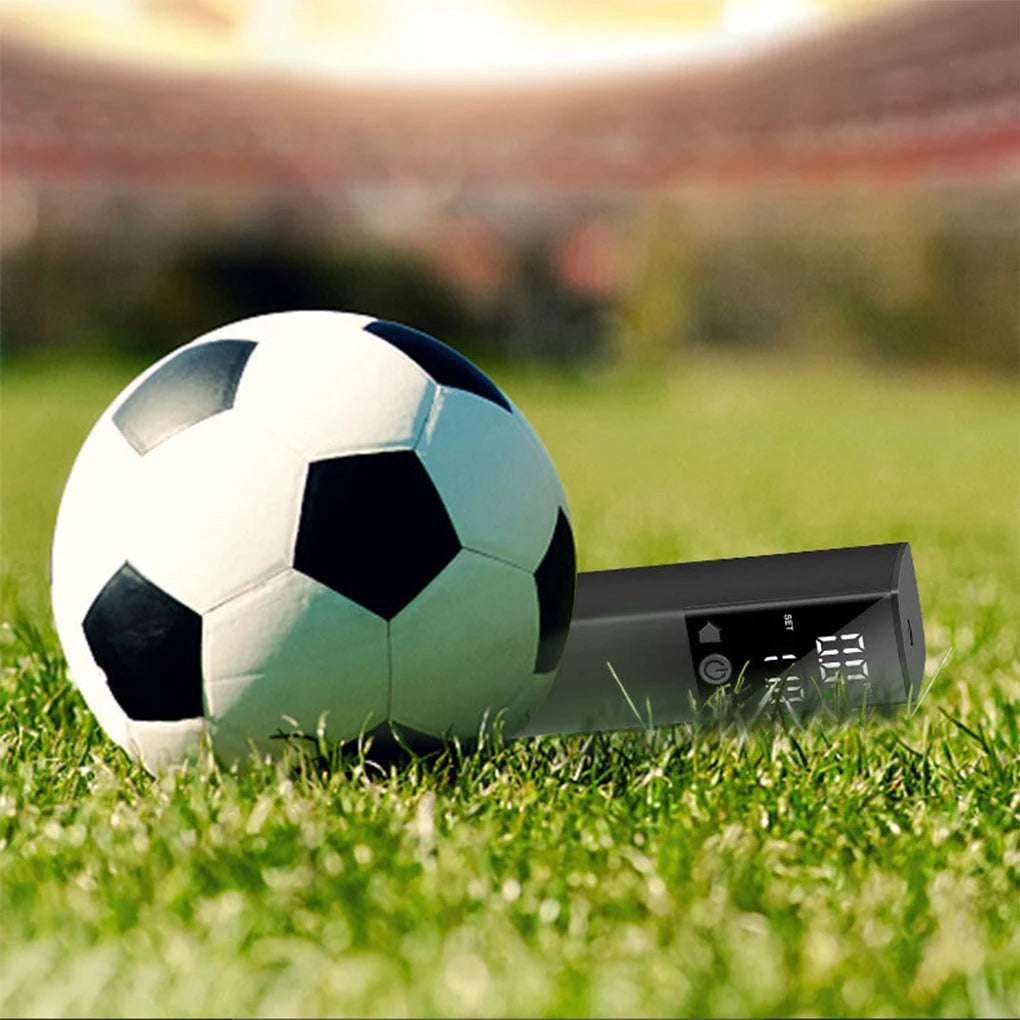 Electric Pump For Balls Fast Inflation Portable Low Noise Powerful Air Ball Pump USB intelligent LCD Display Screen