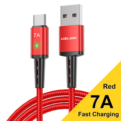 USLION 7A Fast USB C Cable - Stereotech