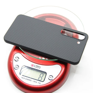 Case for Samsung Galaxy S24 S24+ Plus 600D Real Carbon Fiber Aramid Cell Mobile Phone Protective Cover Protection Shell