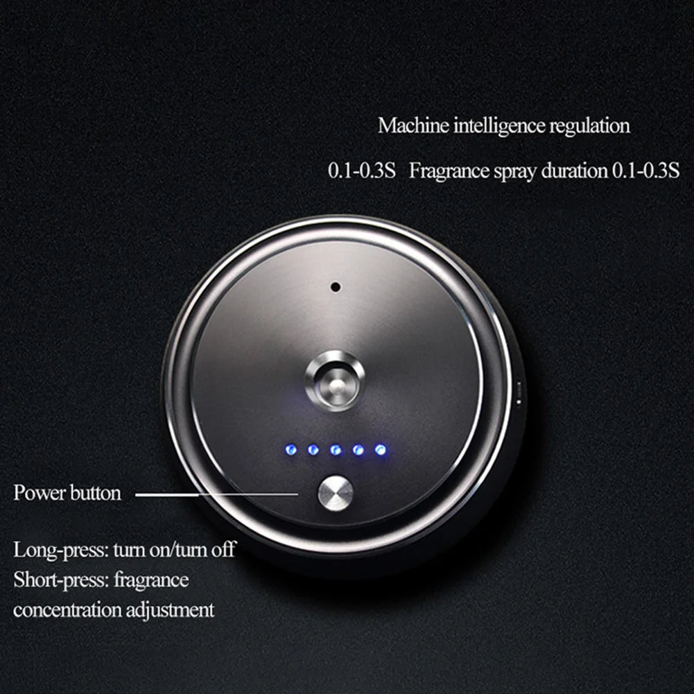 Intelligent Car Scents Aromas Machine Fragrance Diffusers Freshener Elegantly Designed Mini Perfume Machine Multiple Gears