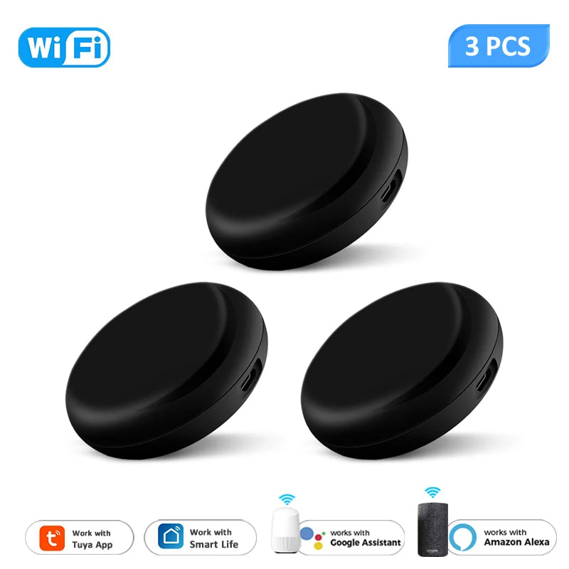 Smart WiFi-IR Remote Controller Tuya/Smart Life APP Infrared Remote Controller Air Conditioner TV With Alexa Google Home Alice