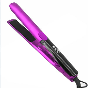 Professional Hair Straightener Keratin Treatment Wide Plate 500°F Hair Flat Irons For Frizzy Hair Recovers Damage 110-240V