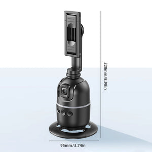 Auto Face Tracking Tripod No App Phone Camera Mount with Remote & Gesture Control Gimbal Stabilizer Rechargeable for Tiktok Vlog